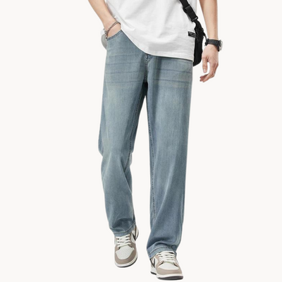 Pantalon d'été coupe droite