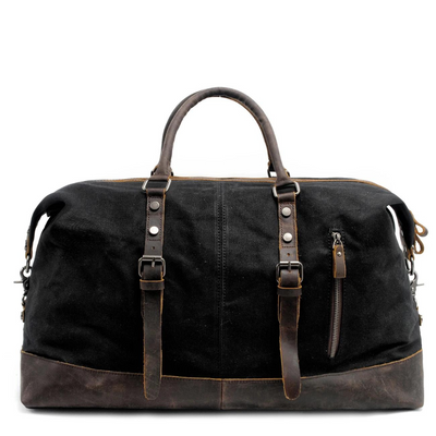 Bolso de lona y piel Kingsley