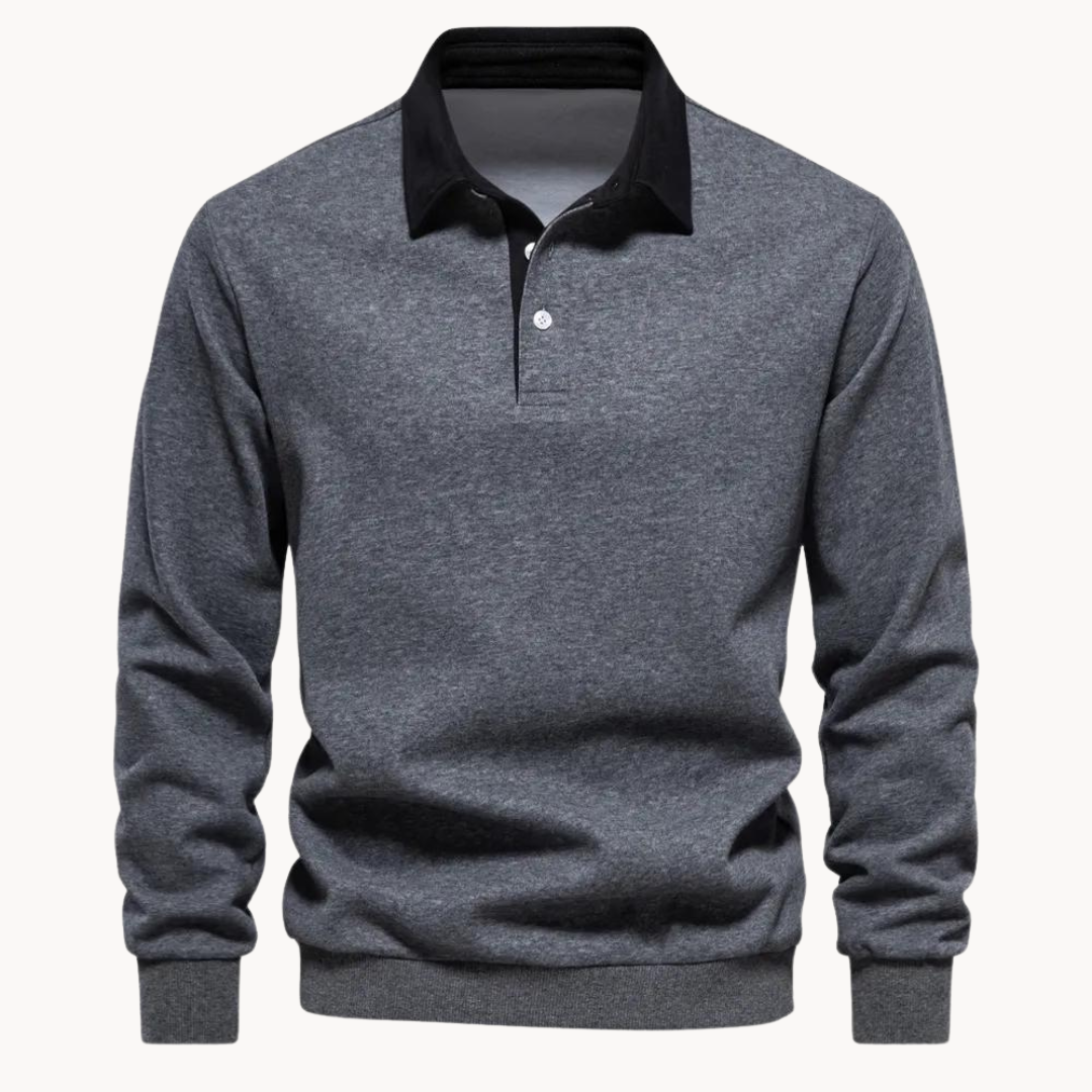 Casual Craft Polo Sweatshirt Casual Craft Polo Sweatshirt