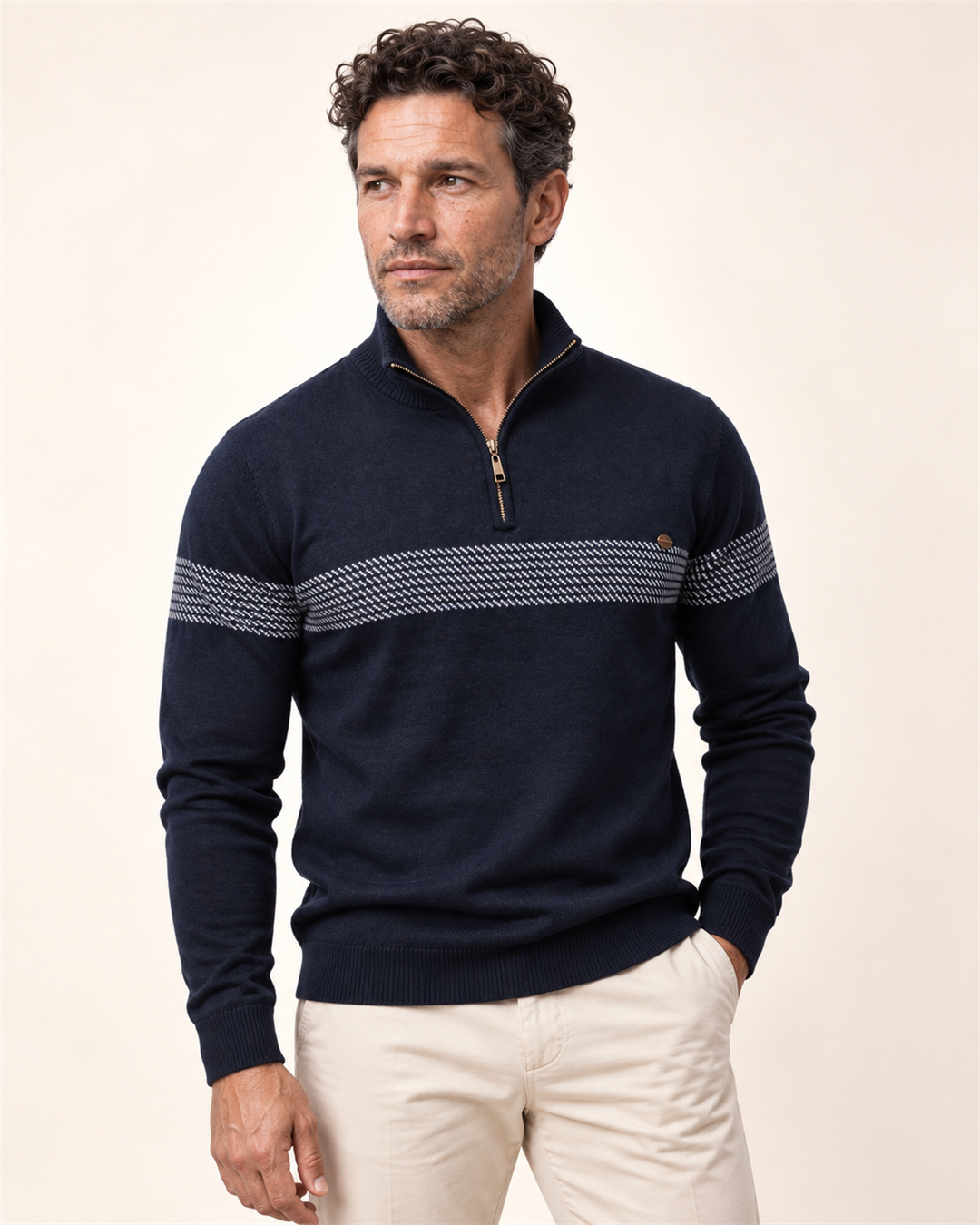 Durham Heritage Stripe Sweater