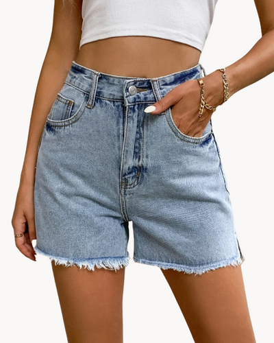 Short en jean chic