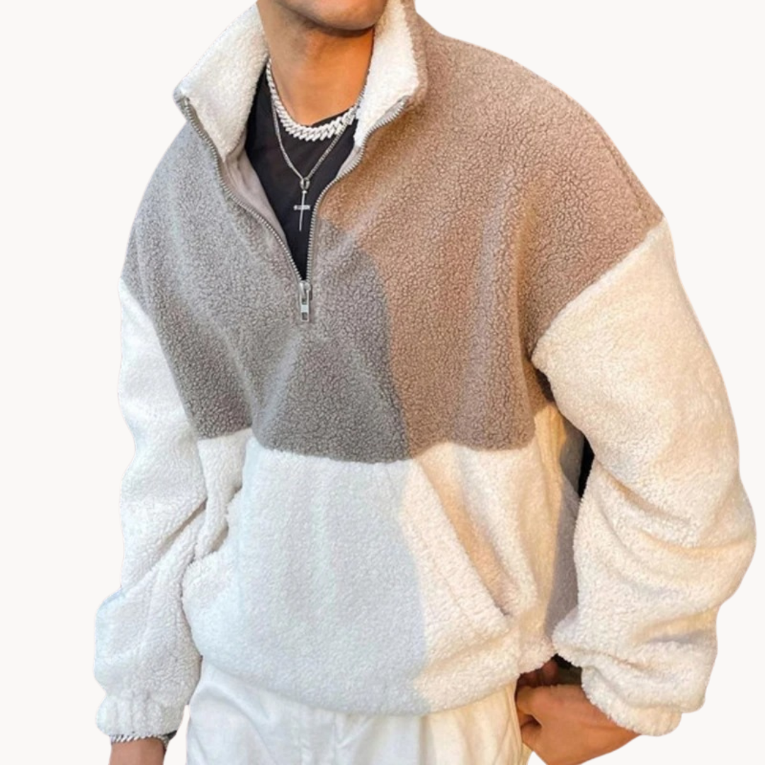 Teodor Cozy Half Zip Sweater