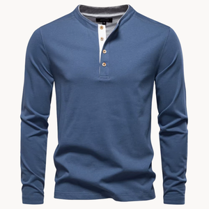Owen Cotton Henley Shirt