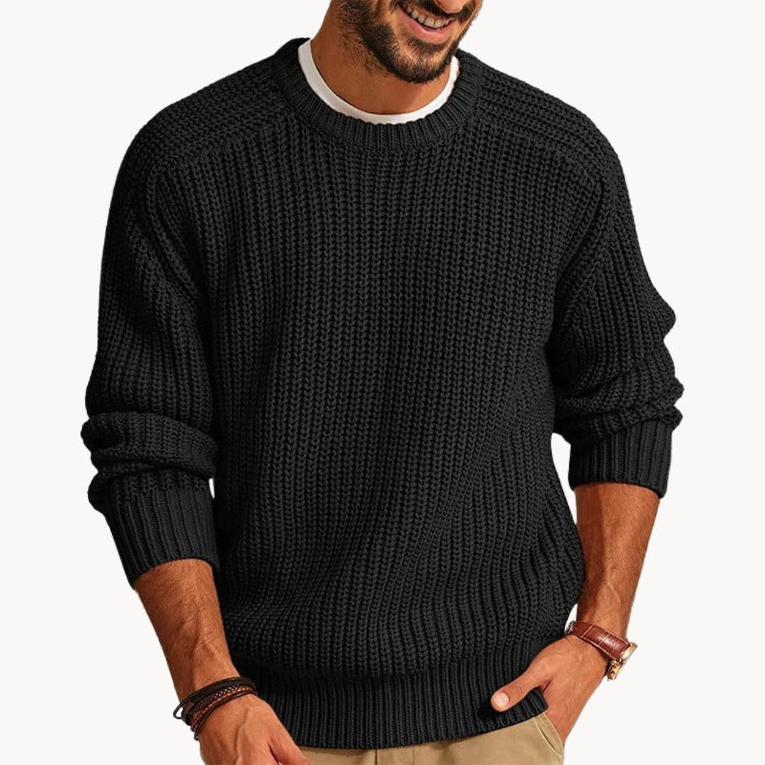 Quade Waffle Knit Sweater