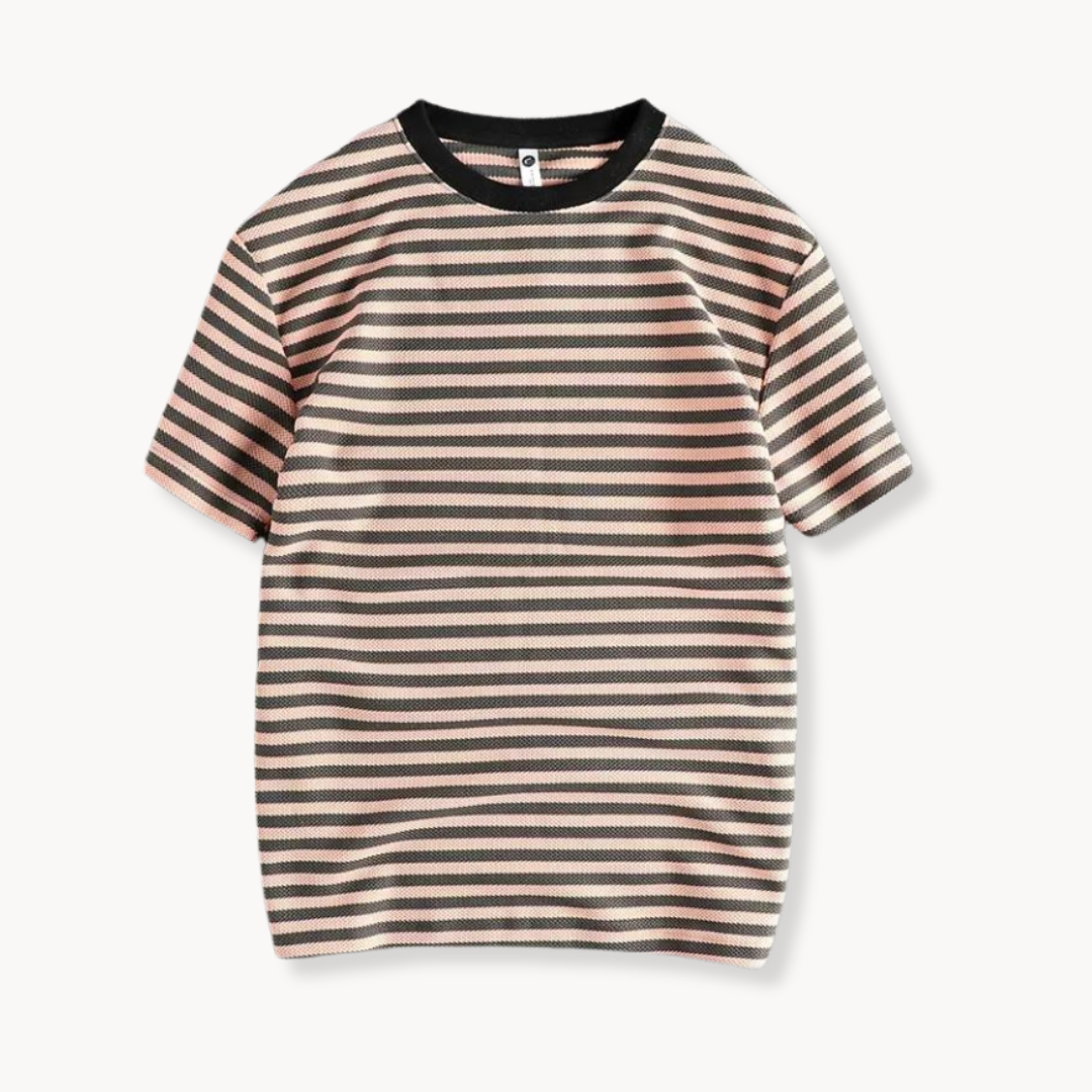 Capri Stripe Knitted Shirt