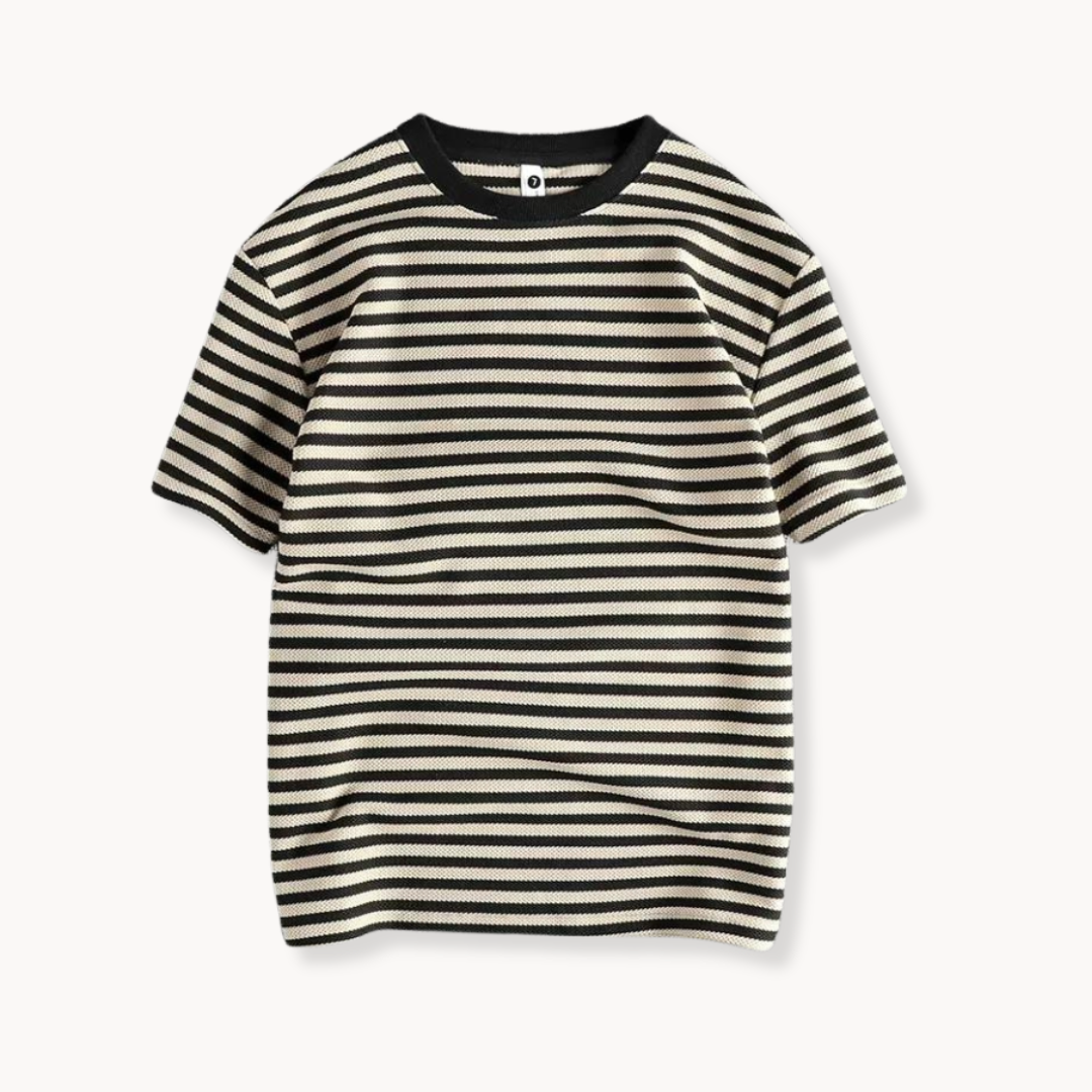 Capri Stripe Knitted Shirt