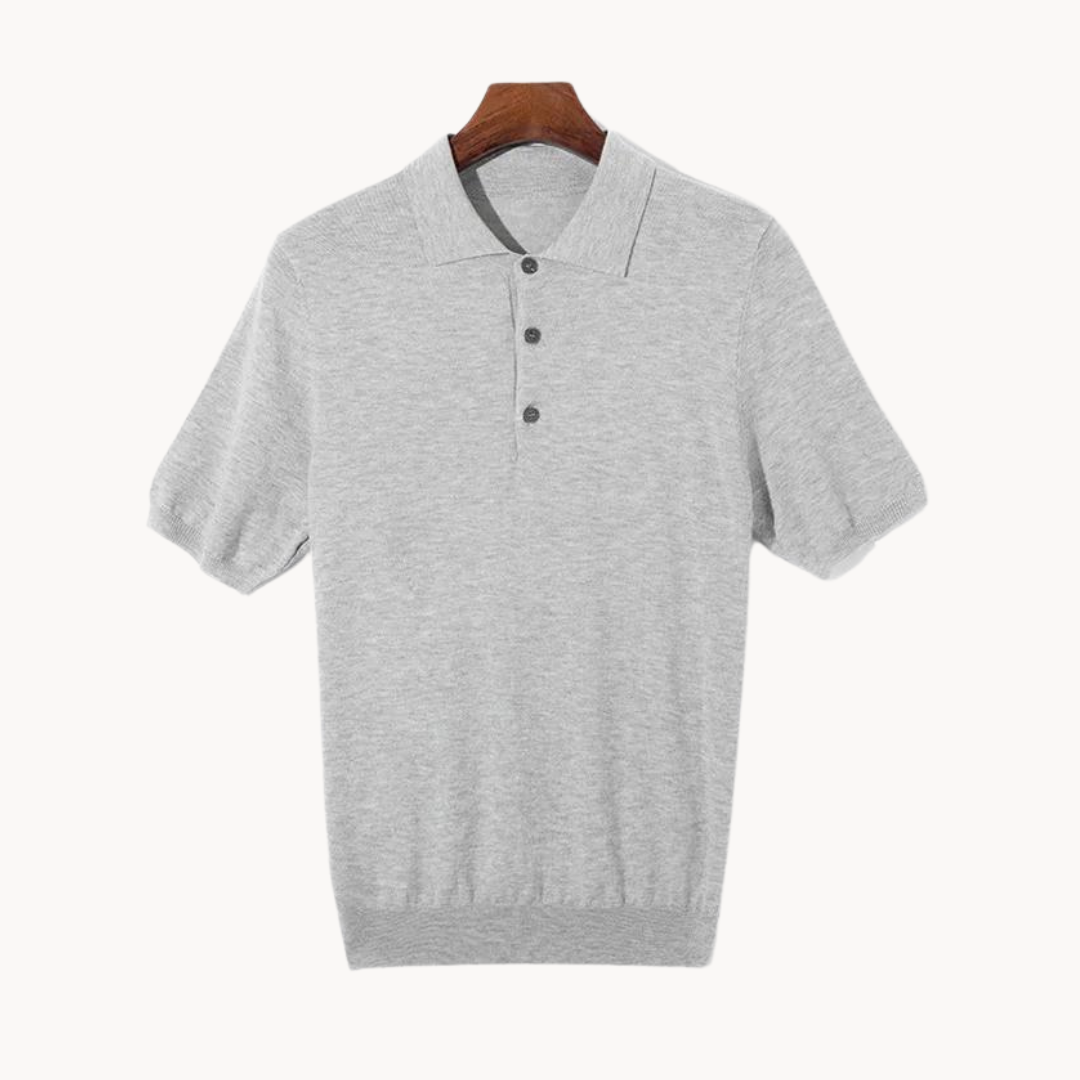 Enrico Merino Wool Polo