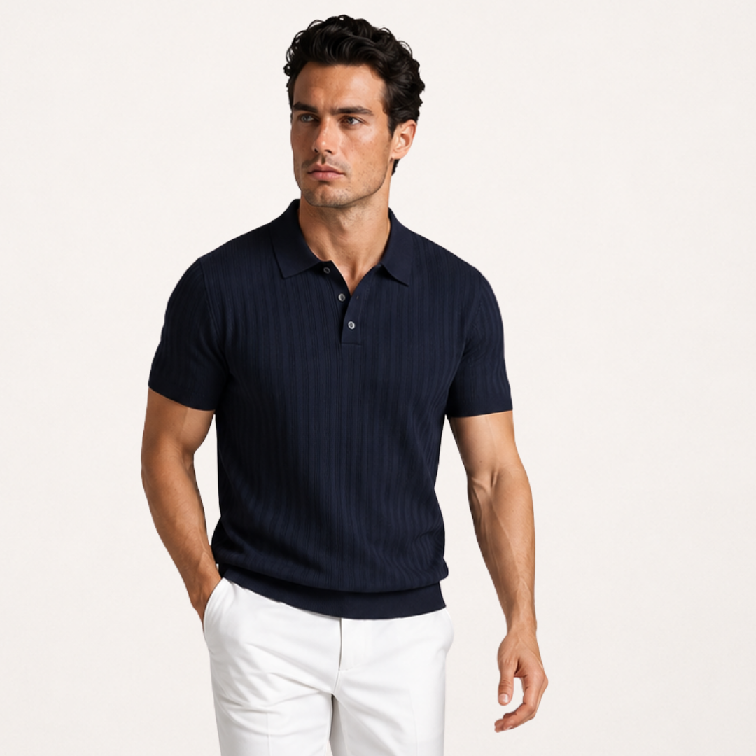 Polo en maille Ellery