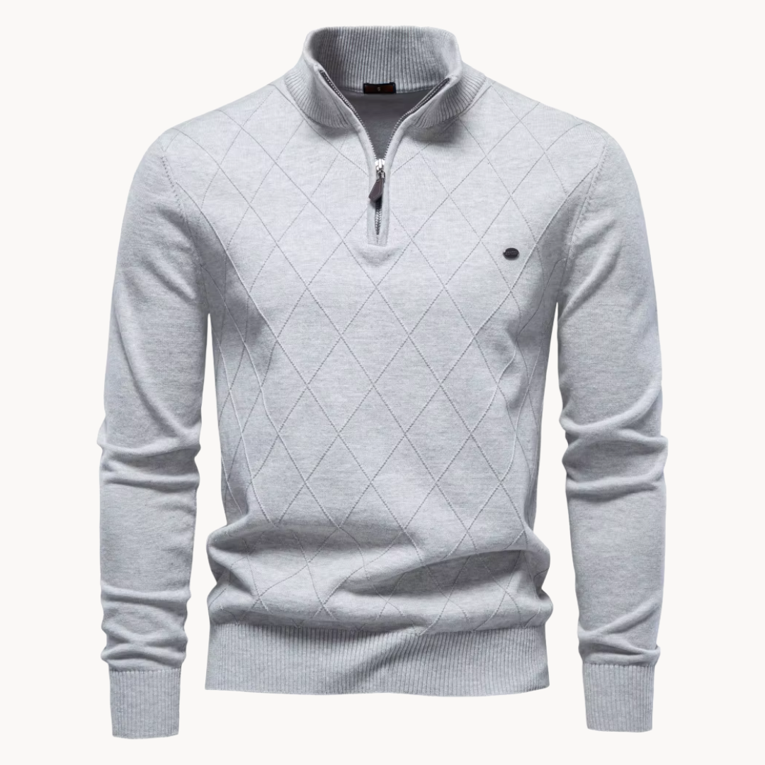 Winslow Argyle Quarter Zip