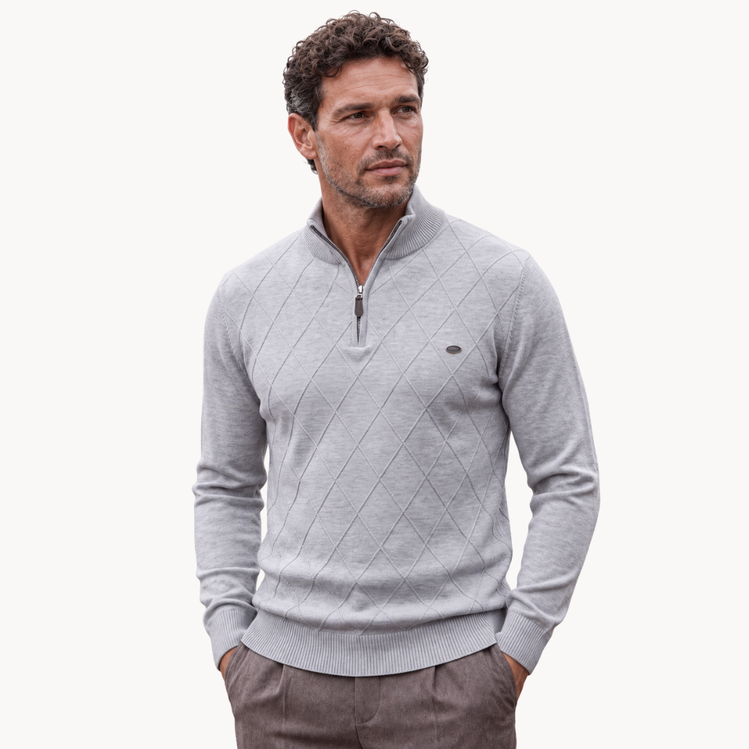Winslow Argyle Quarter Zip