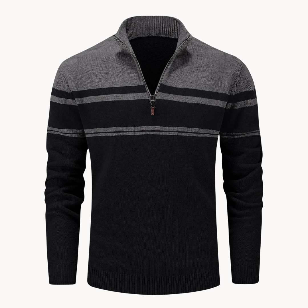 Renard Knit Zip Sweater