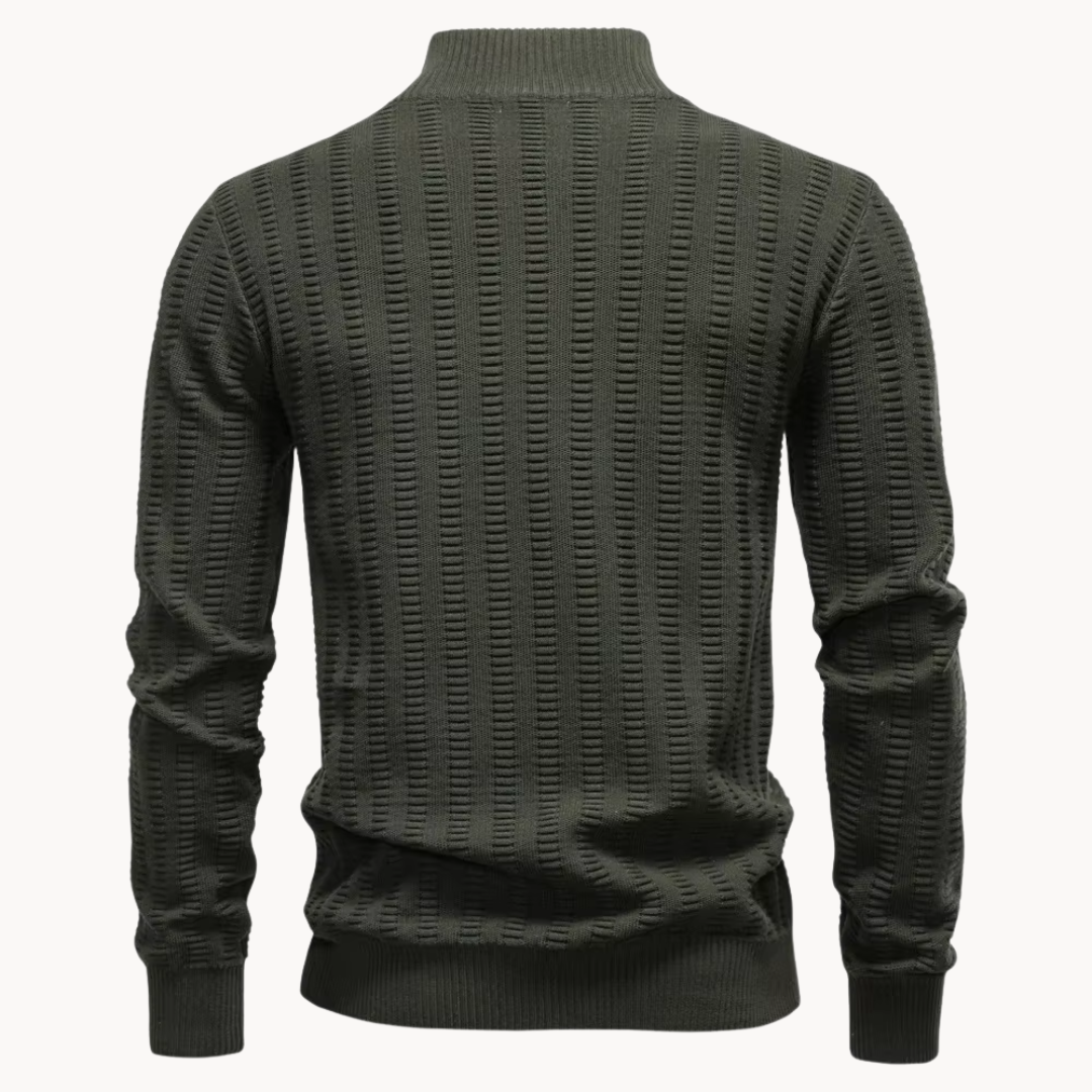 Barrett Textured Quarter Zip