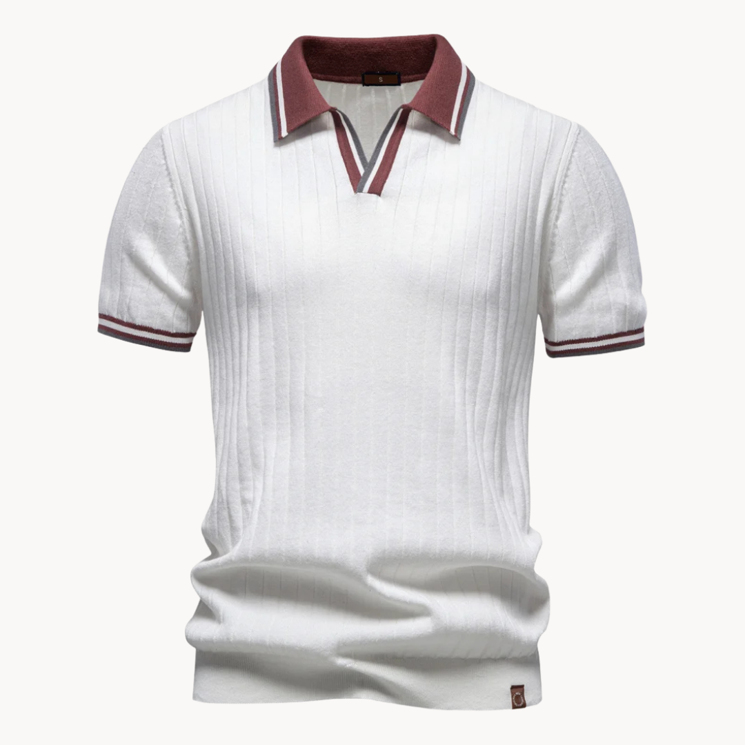 Rivello Cotton Knit Polo