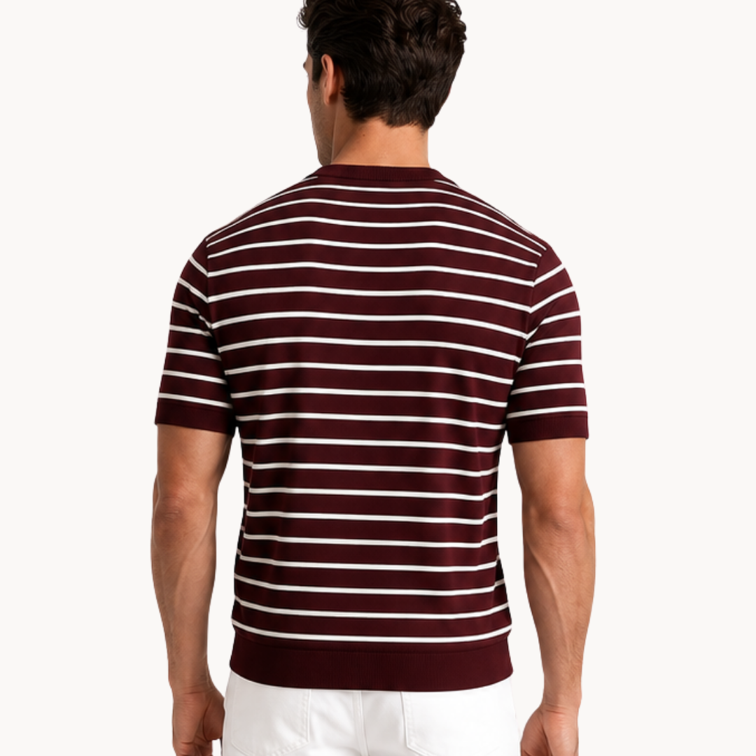 Emerson Striped Knit Tee
