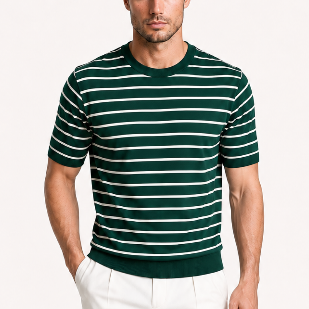 Emerson Striped Knit Tee