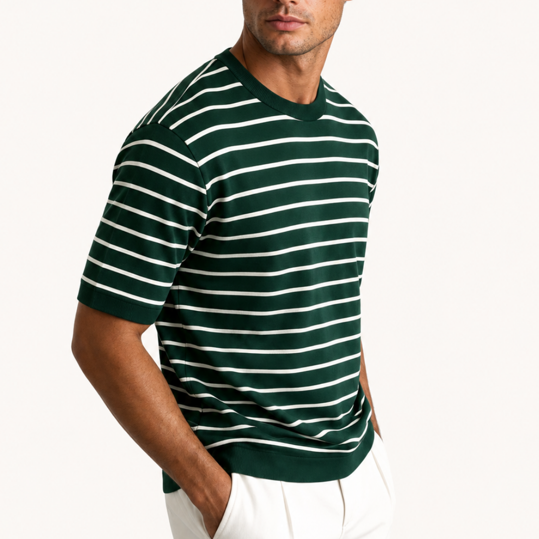 Emerson Striped Knit Tee