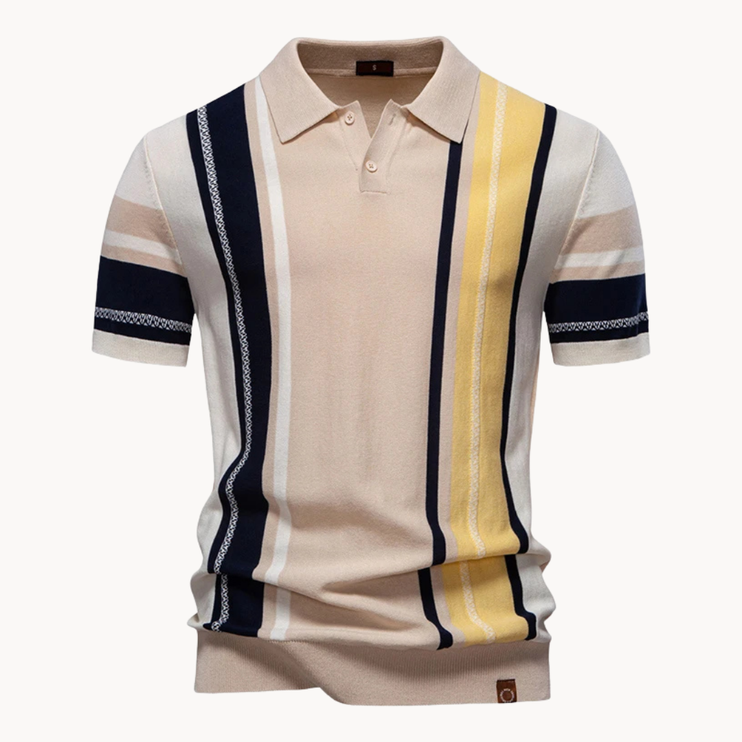 Kaevro Stripe Polo Shirt