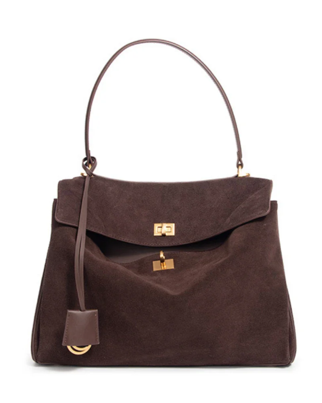 Suede Shoulder Bag