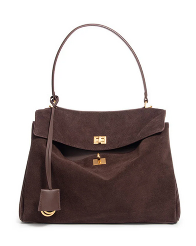 Sac à bandoulière en daim