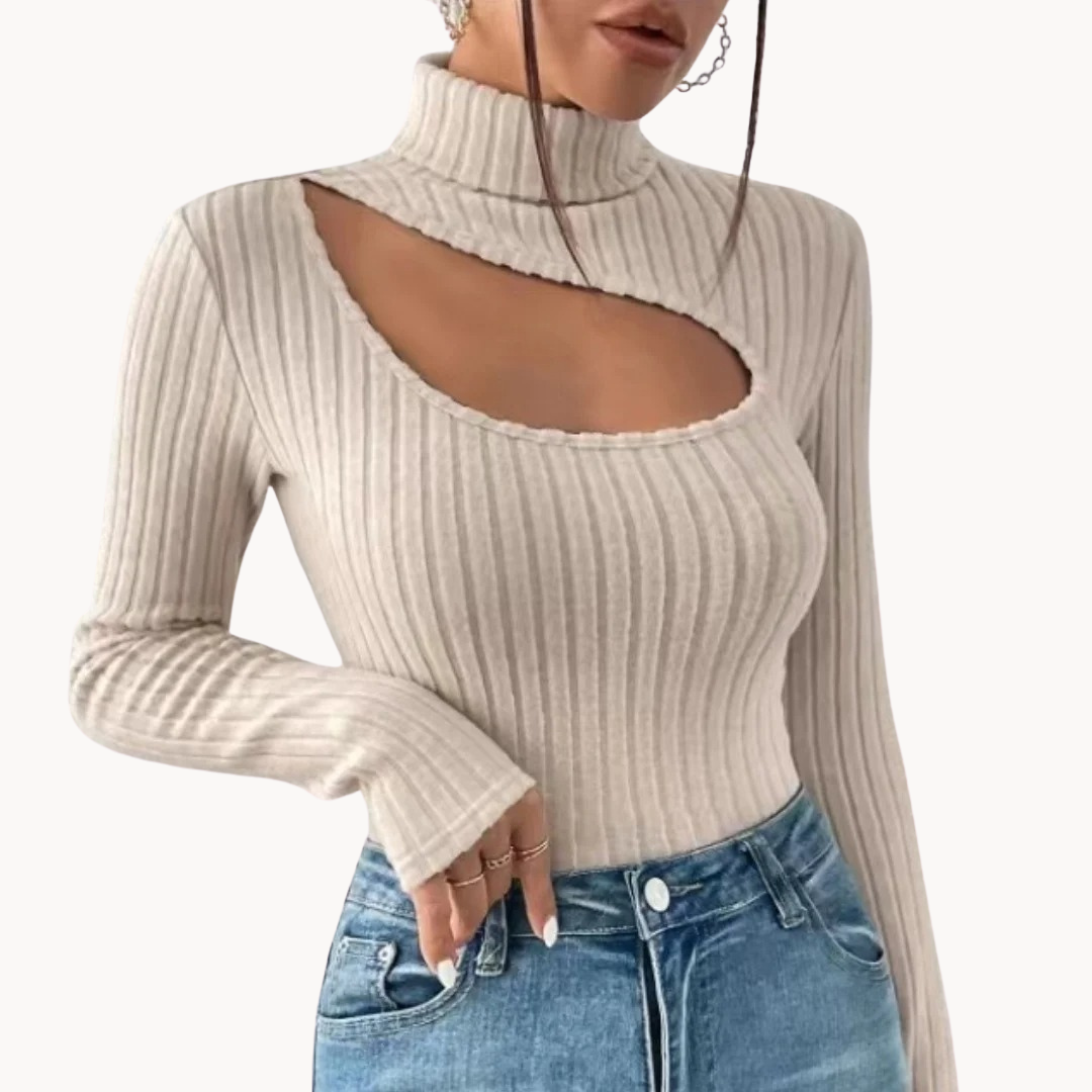 Selene Hollow Knit Top