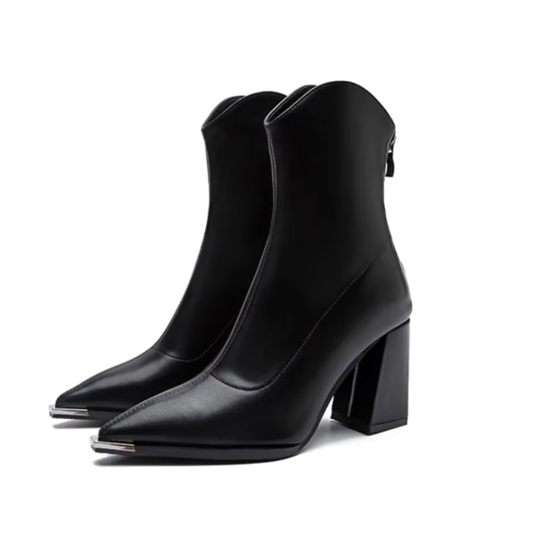 Arlena Chrome Tip Chelsea Boot