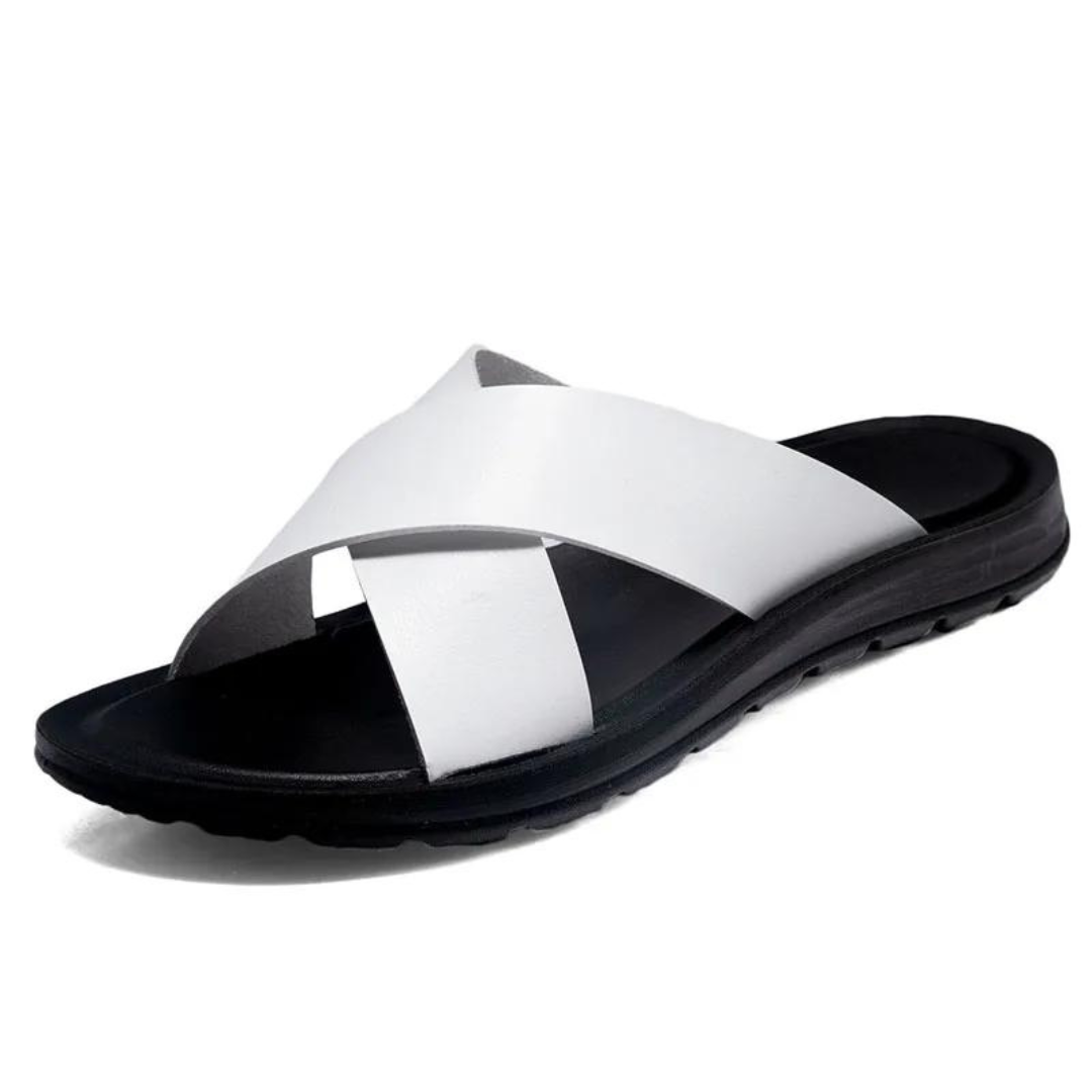 Odyssey Leather Crossover Sandal