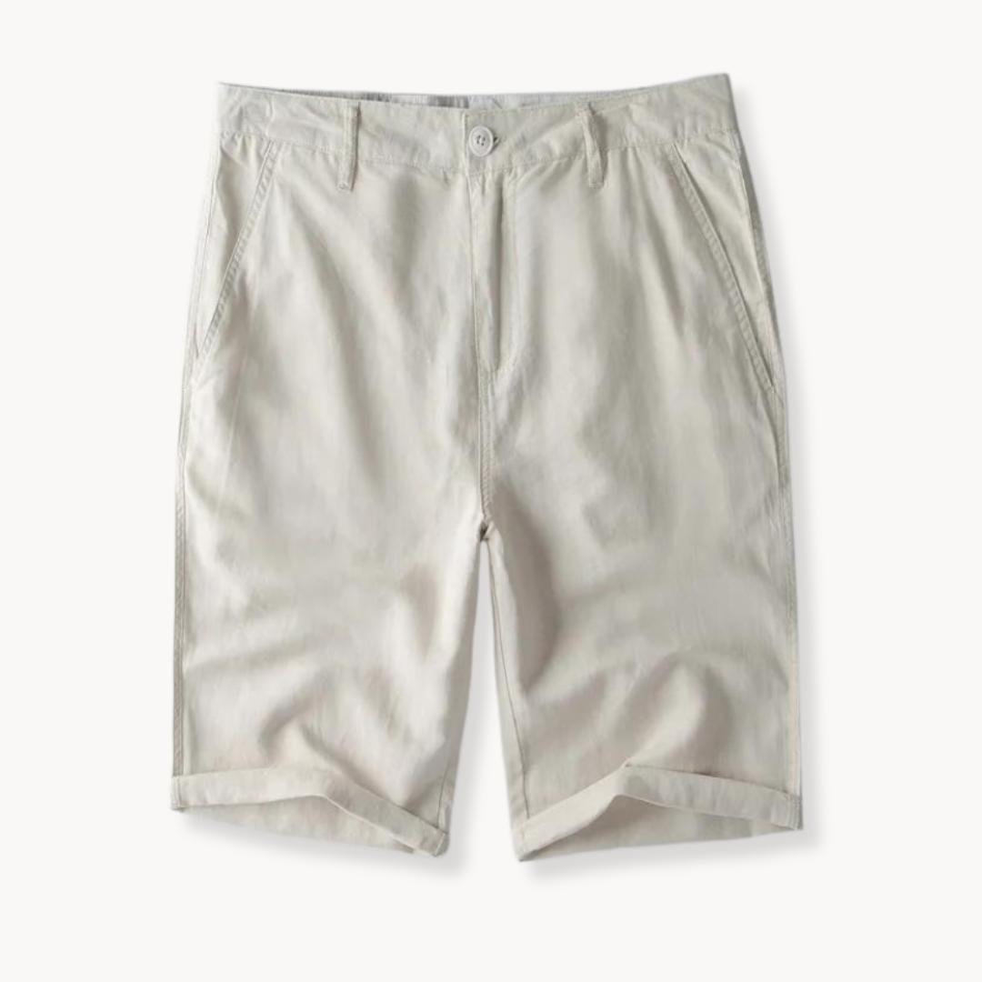 Velante Cotton Linen Shorts