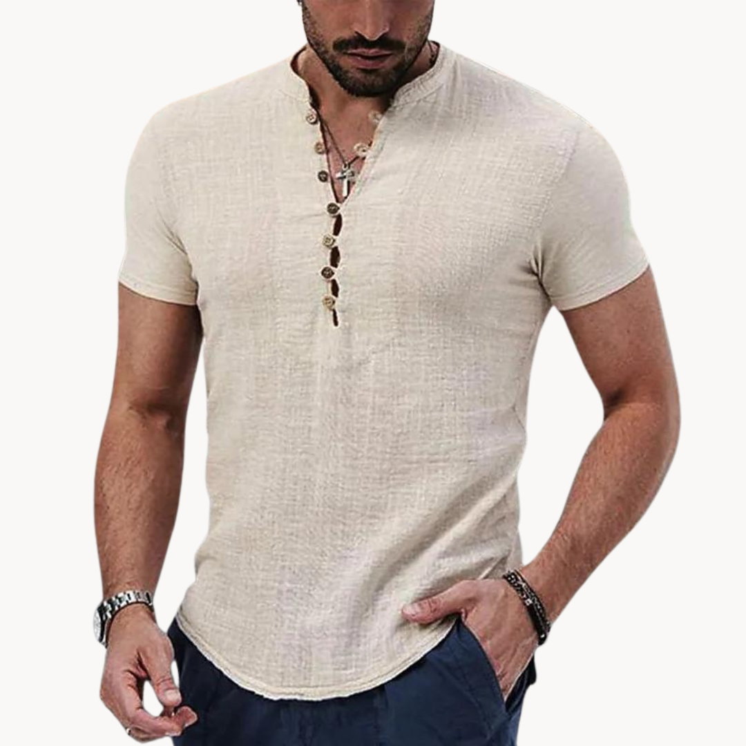 Lance Linen-Blend Shirt