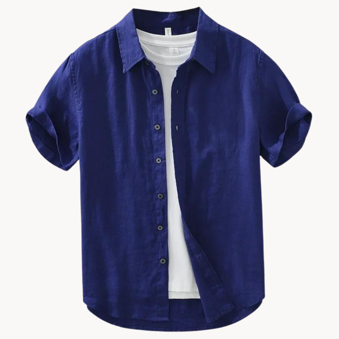 Modena Linen Short Sleeve Shirt