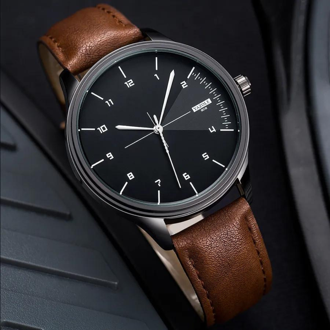 Caldwell Leather Watch