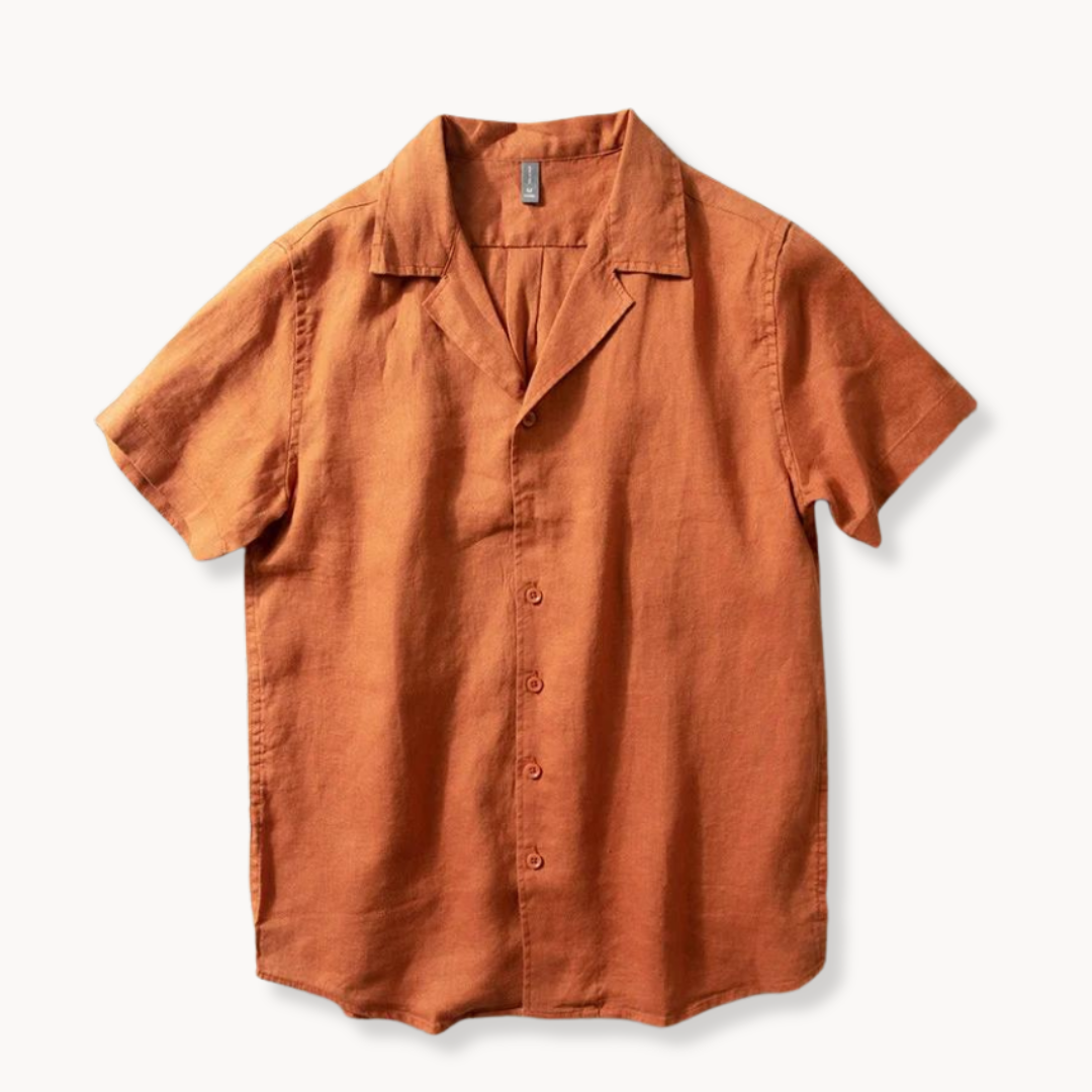 Rico Cotton Camp Collar Shirt