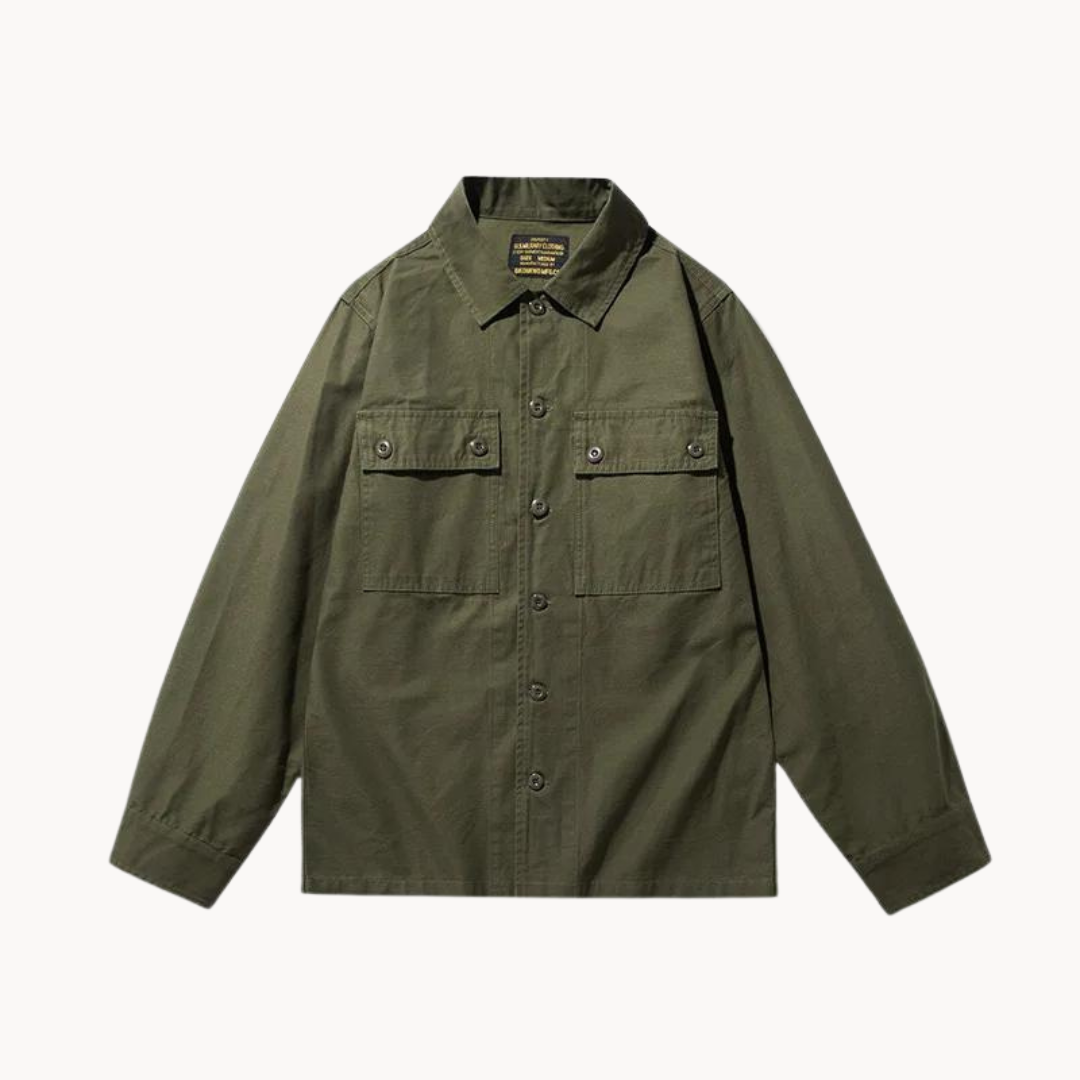 Terrain Cotton Military Jacket