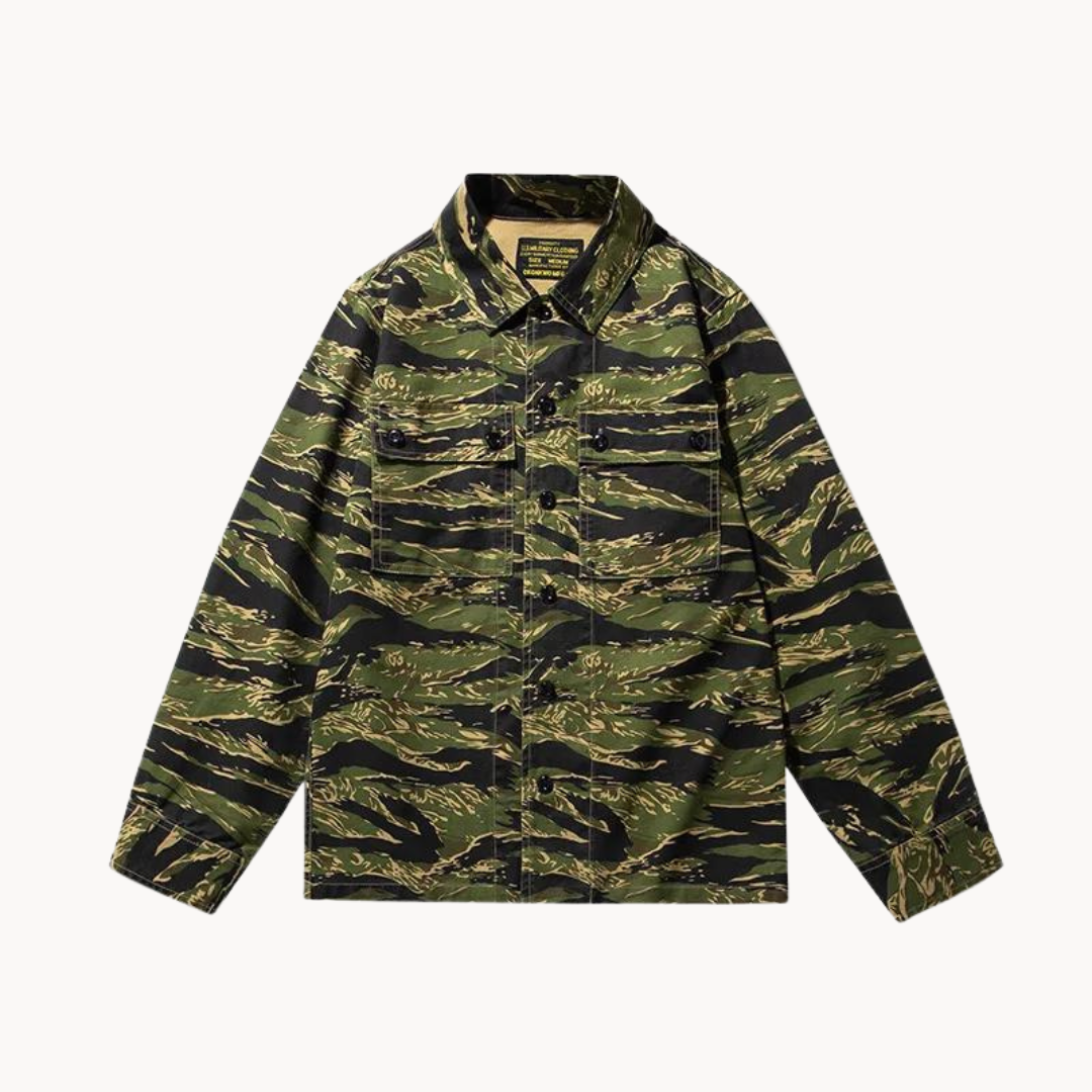 Terrain Cotton Military Jacket