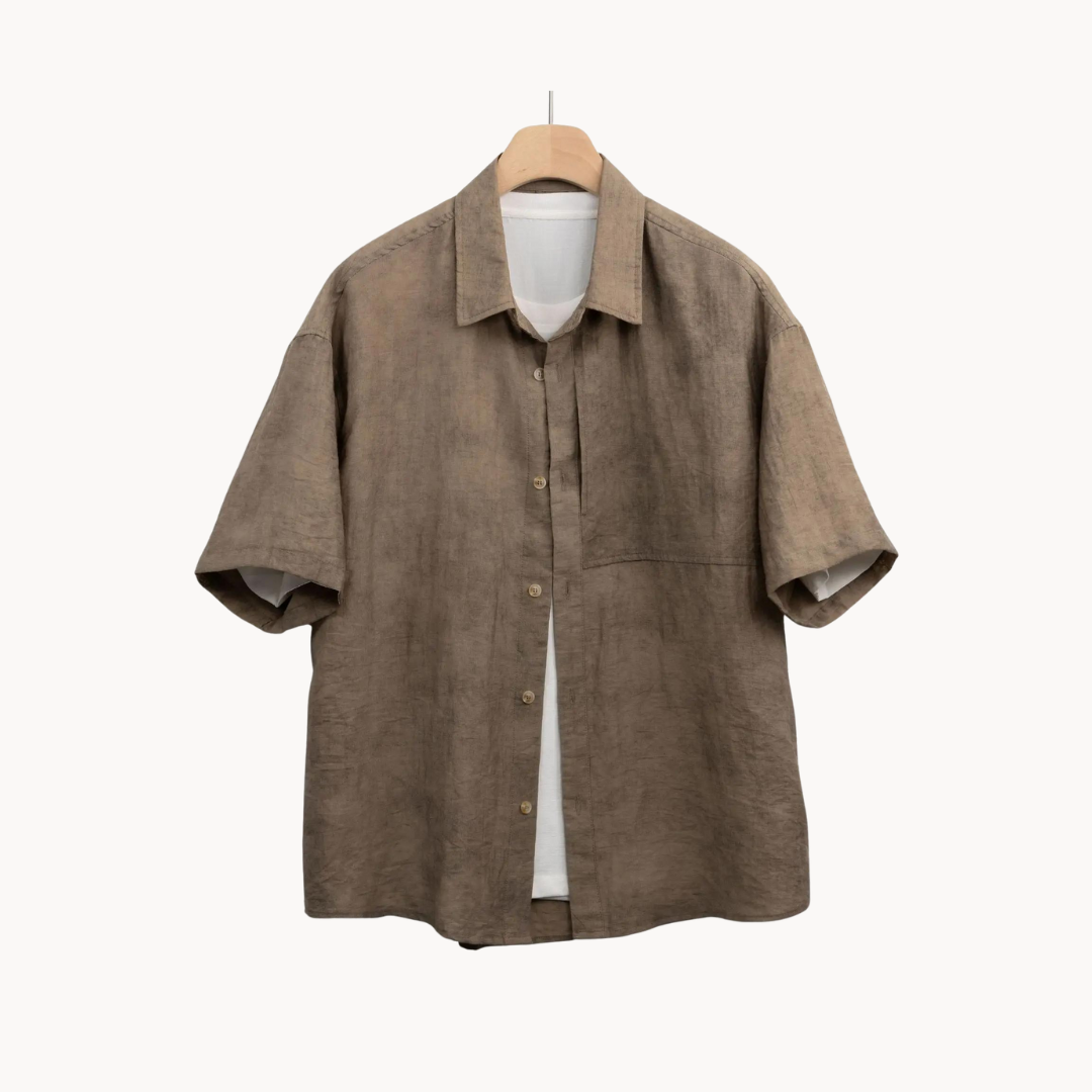 Sundeck Soft Linen Camp Collar Shirt