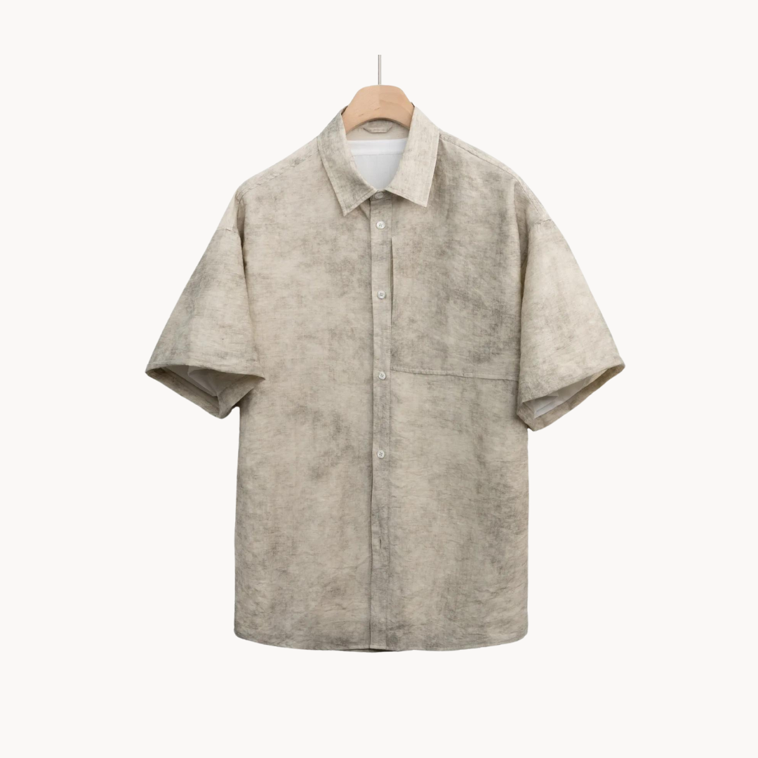 Sundeck Soft Linen Camp Collar Shirt