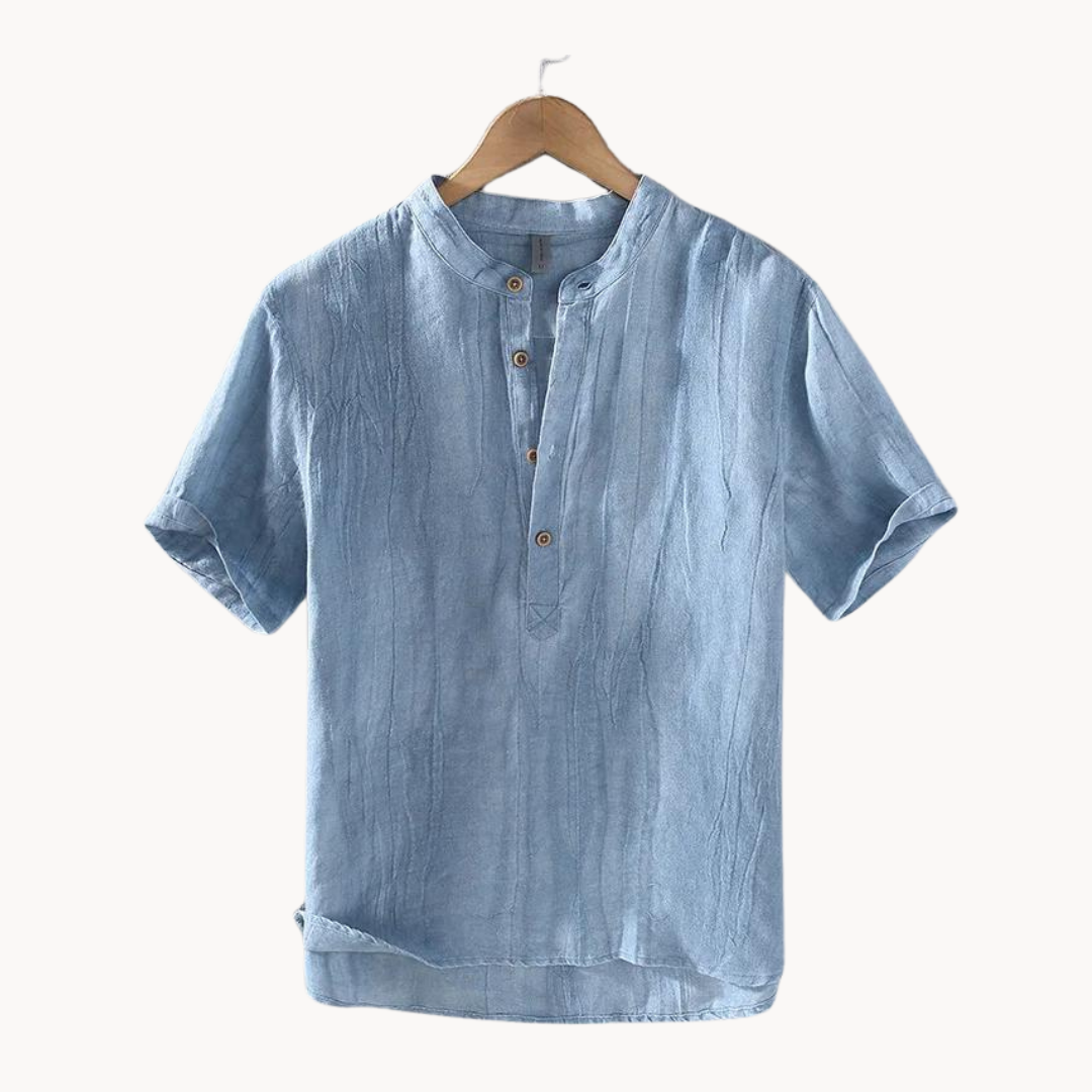 Oceanic Pure Linen Shirt