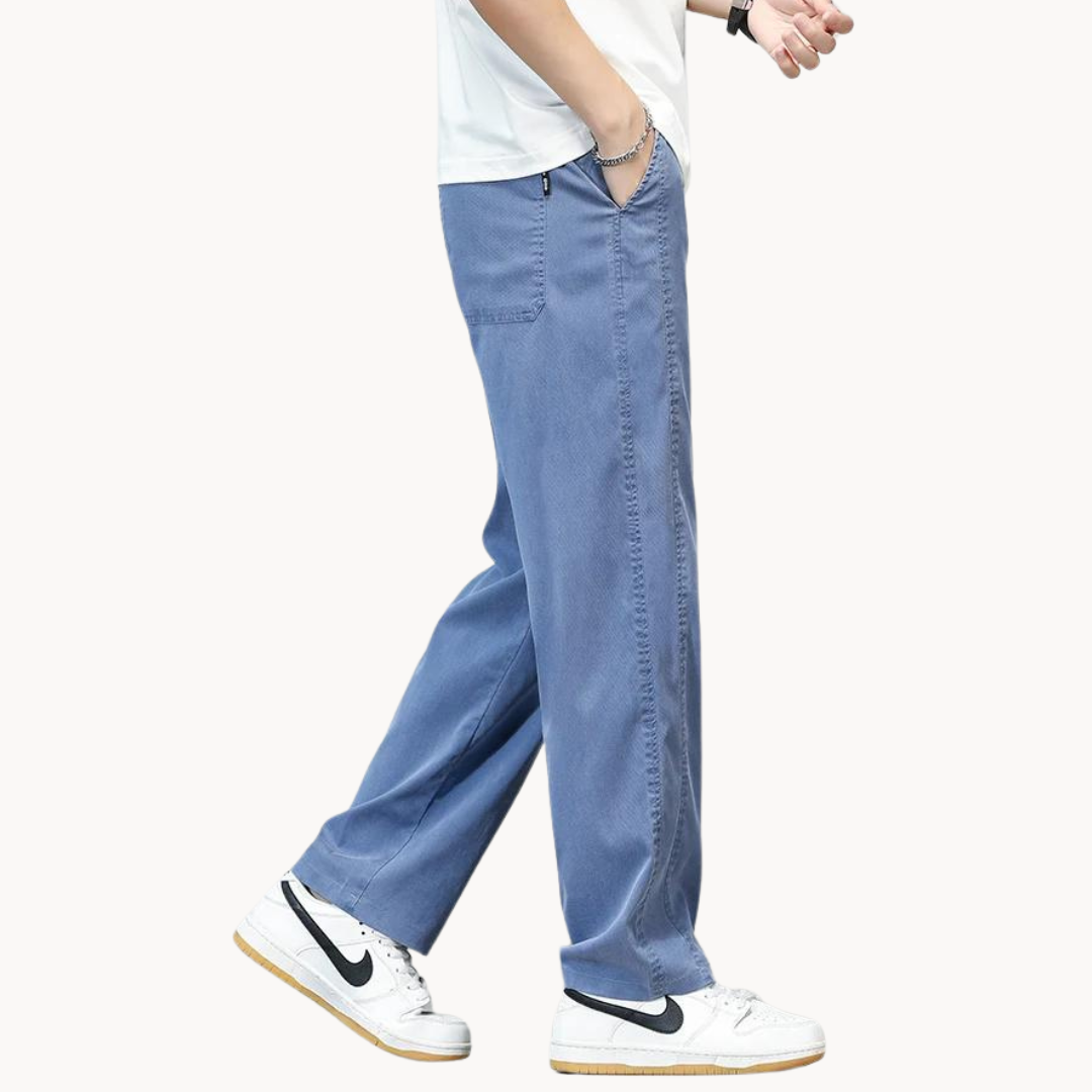 【BAON】Dodisi Summer Straight Denim Pants Ivar Summer Straight Leg Jeans