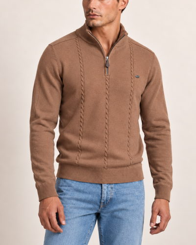 Quarter-zip Whitfield Cable