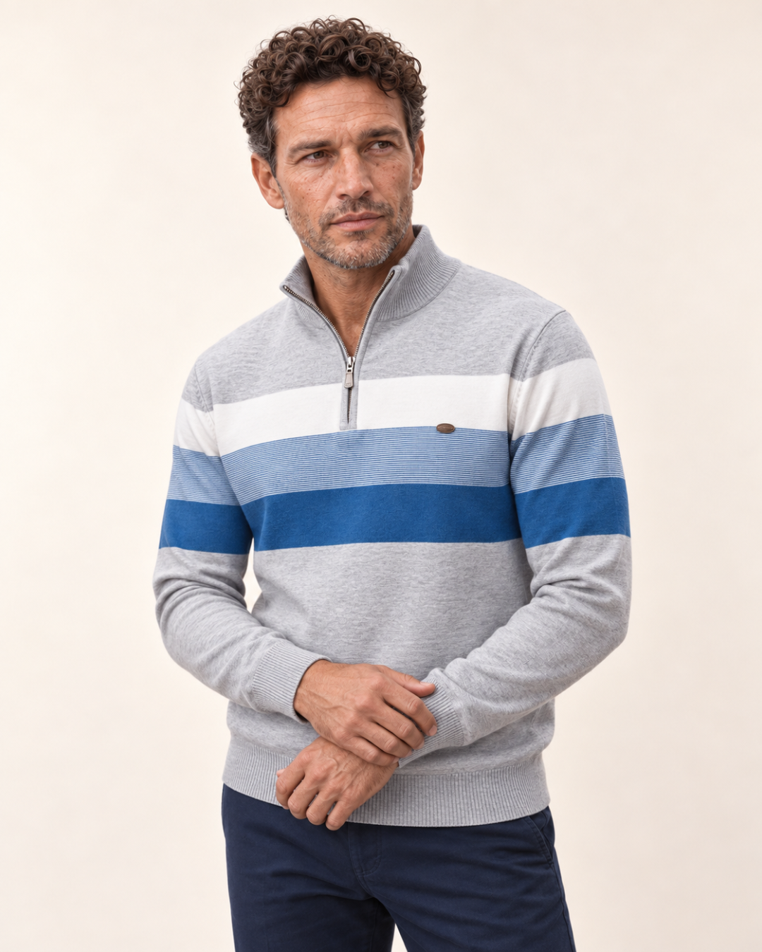 Burk Quarter Zip Sweater