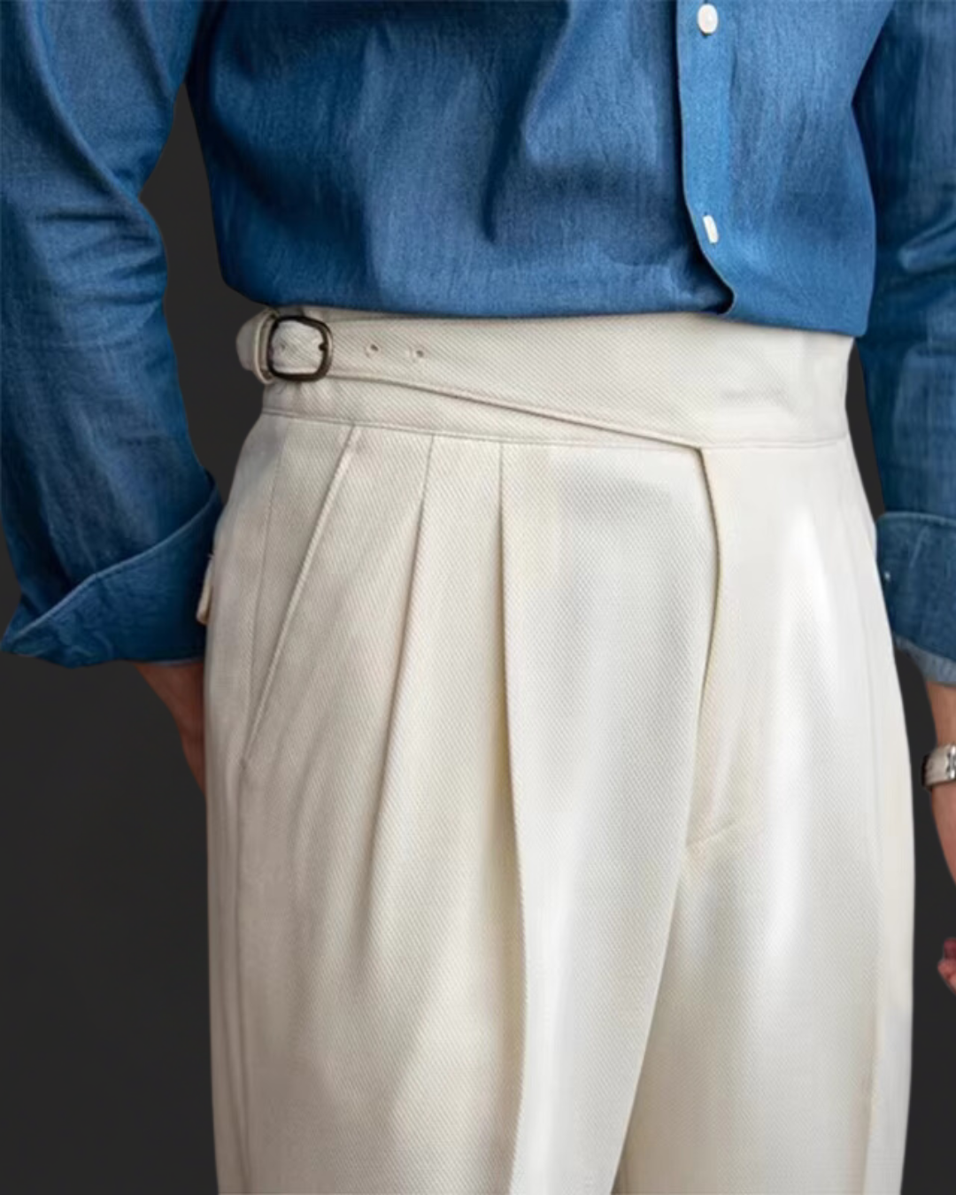 【MODERNIF】Mer pleats pants Merano Pleated Trousers