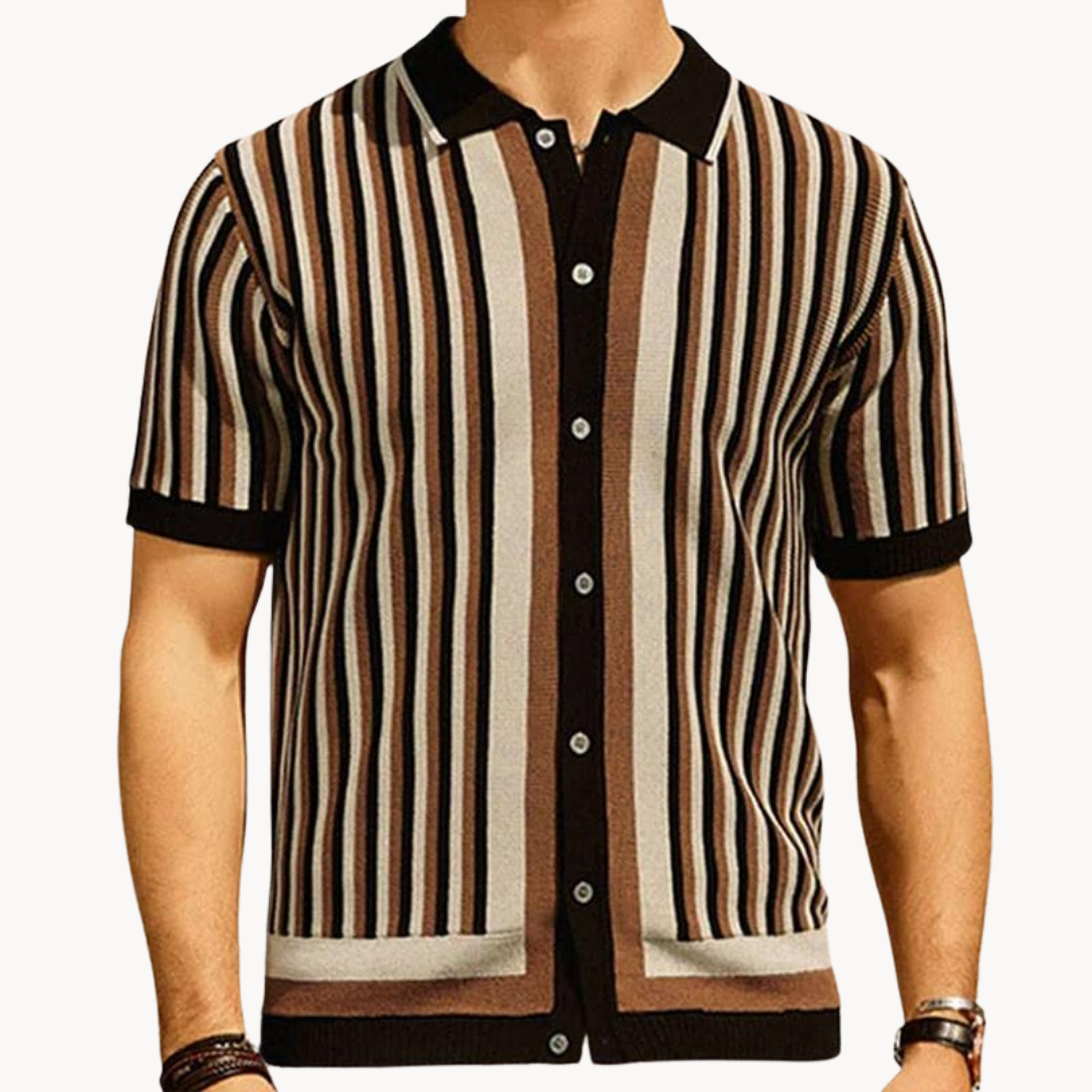 Breno Button-Down Polo Shirt
