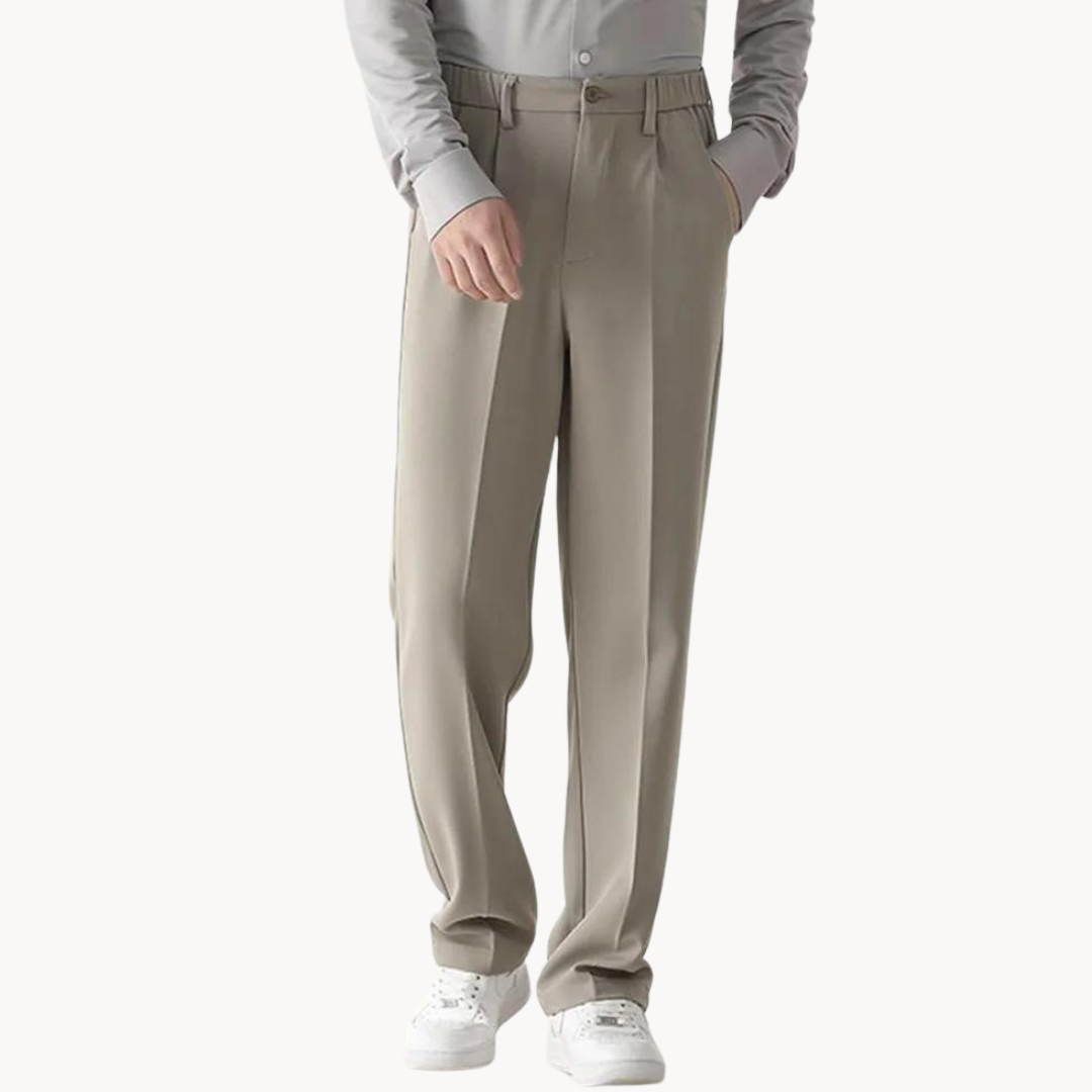 Nikos Relaxed Fit Trousers