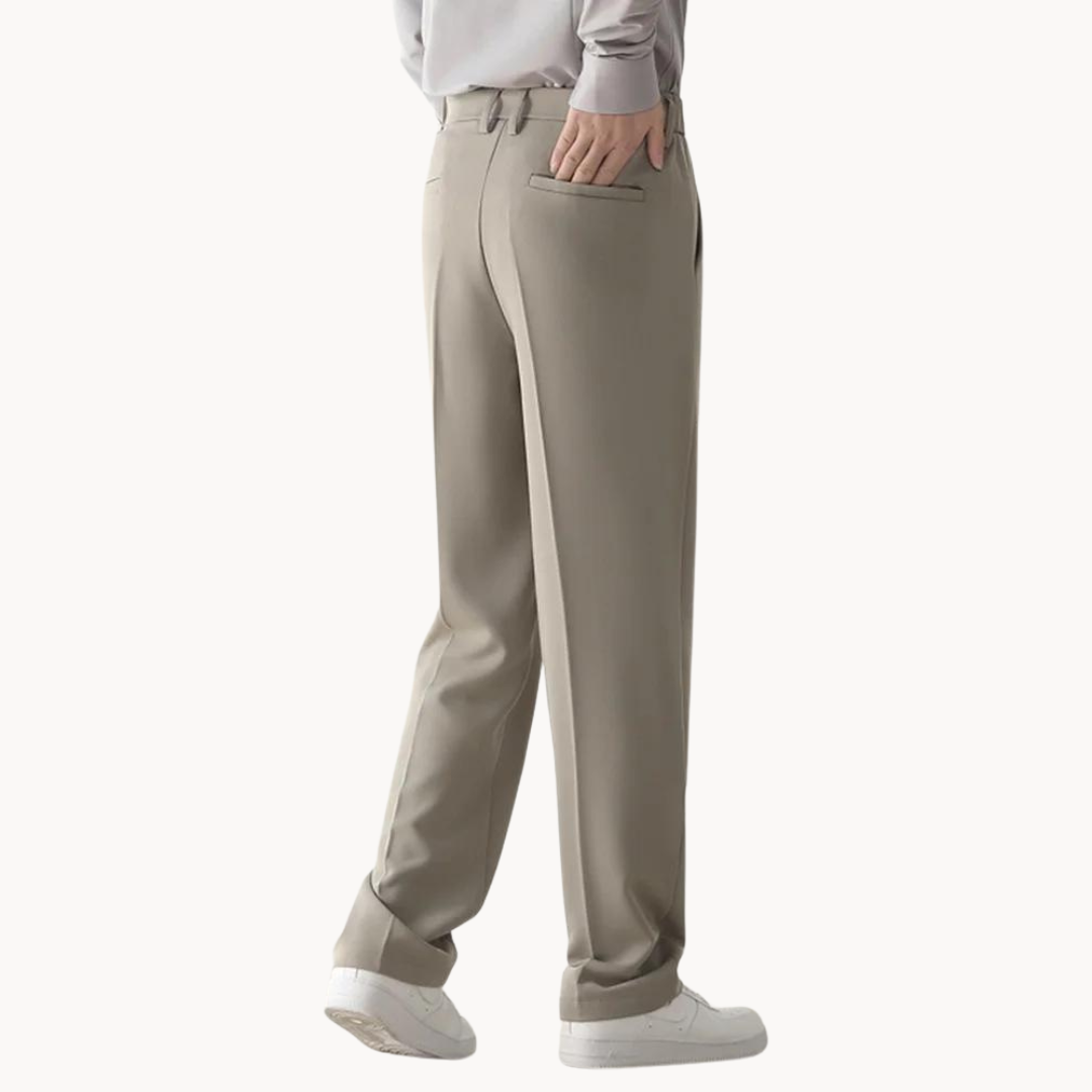 Nikos Relaxed Fit Trousers