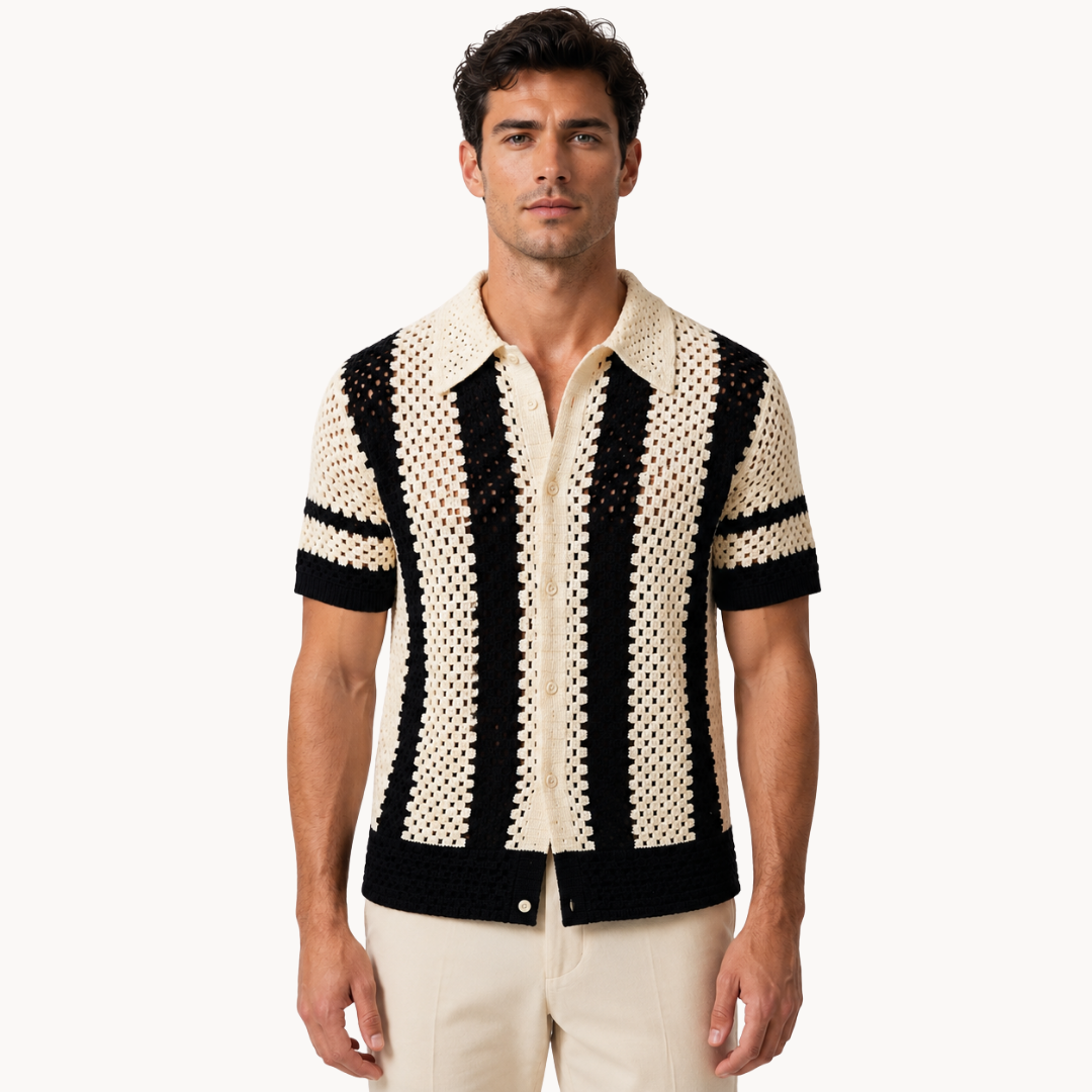 Chemise de camp ajourée Torrin