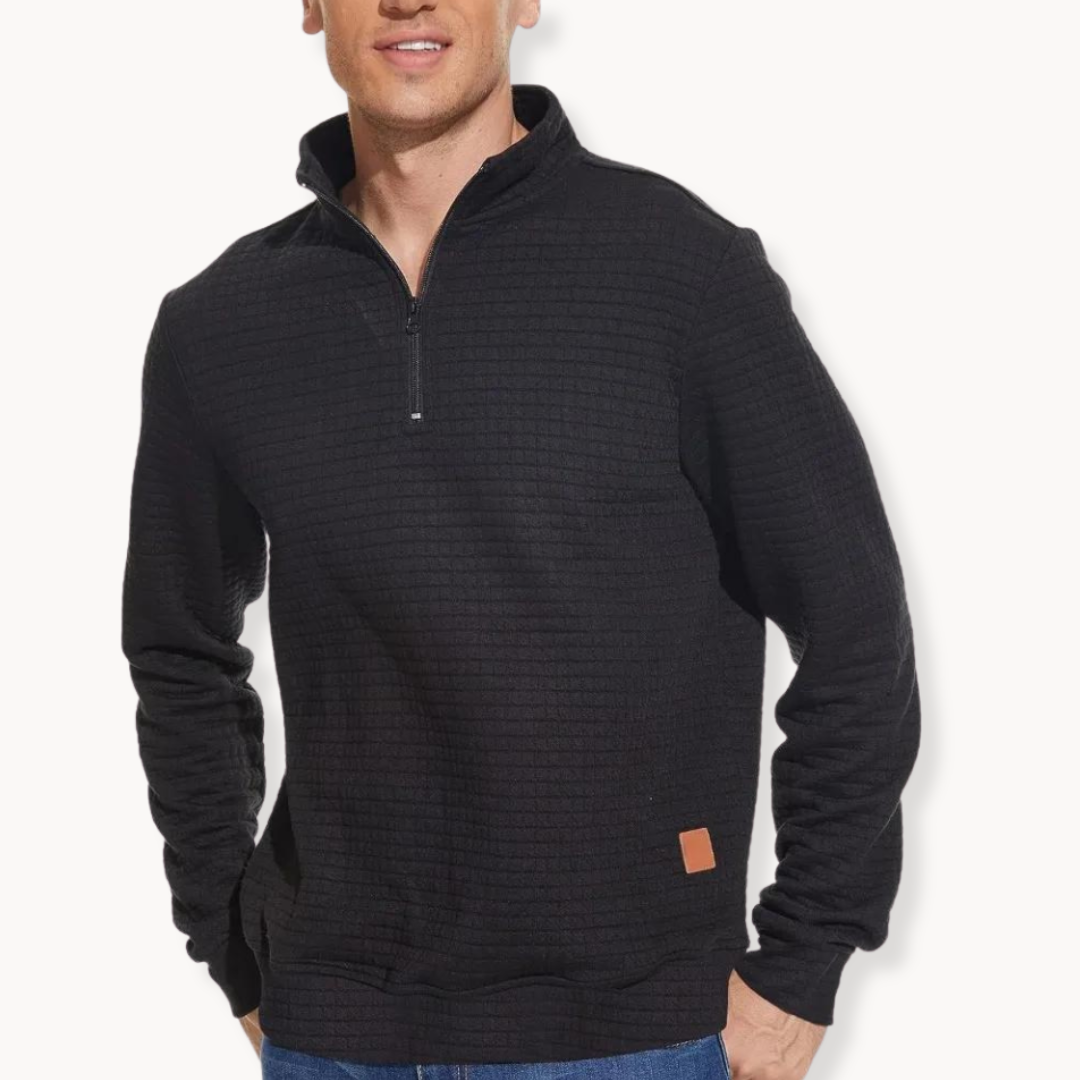 Rafael Quarter Zip Sweater