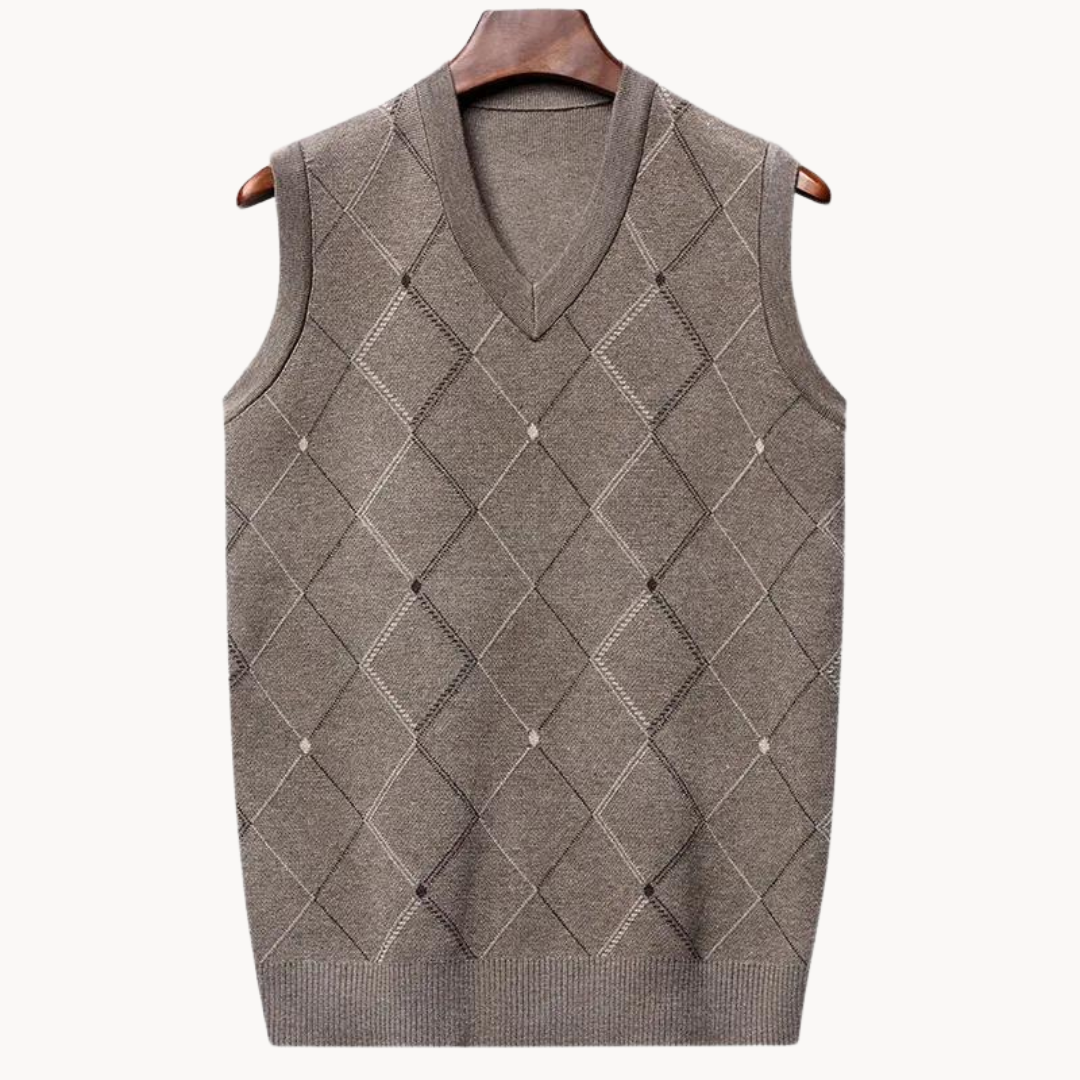Marrett Knitted Vest Sweater
