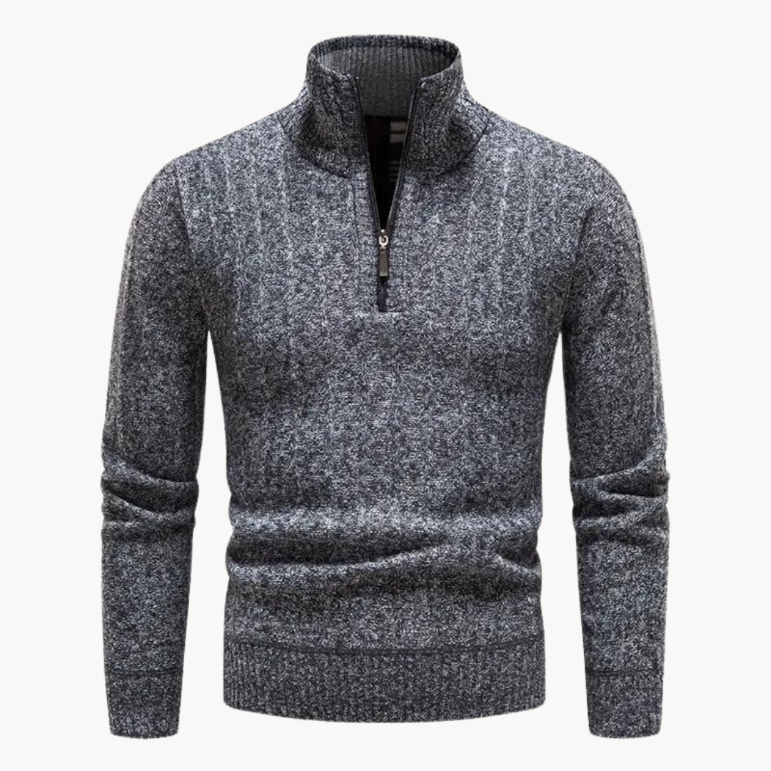 Nolan Quarter Zip Sweater