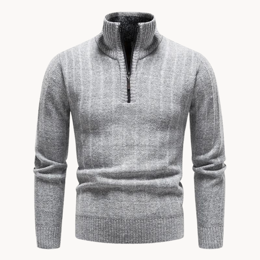 Nolan Quarter Zip Sweater