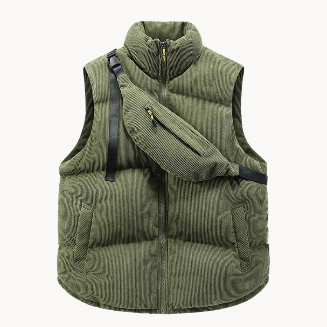 Fernwood Corduroy Puffer Vest