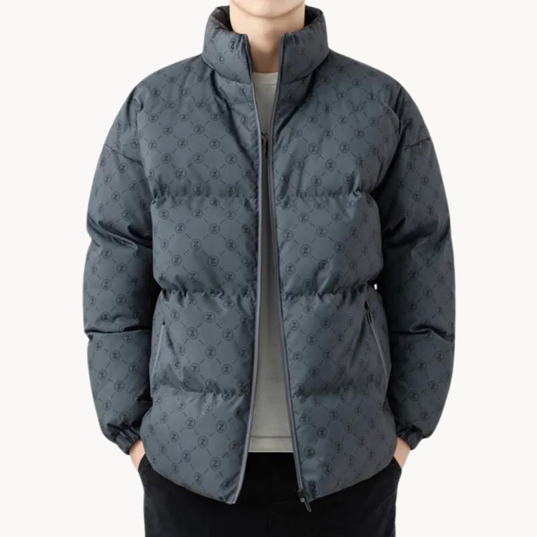 Andes Print Puffer Jacket